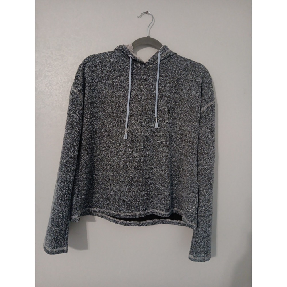 Reel Life Pullover Hoodie Gray Sz.‎ S  Long Sleeved